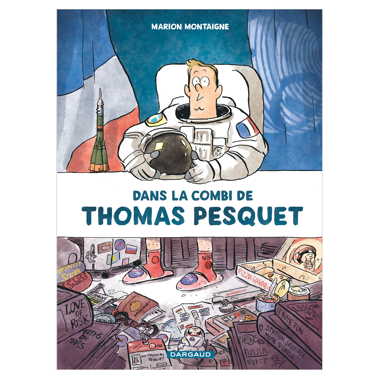 Dans la combi de Thomas Pesquet