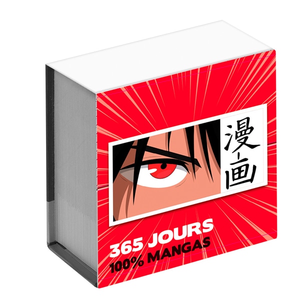 Mini calendrier 365 jours 100% mangas