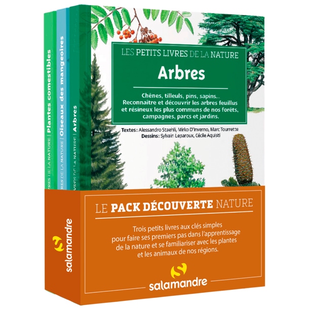 Coffret 3 petits livres de la nature