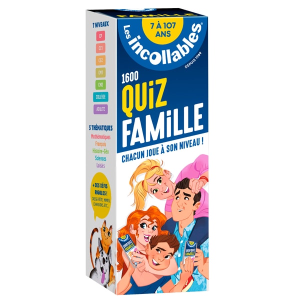 Les Incollables Quiz famille