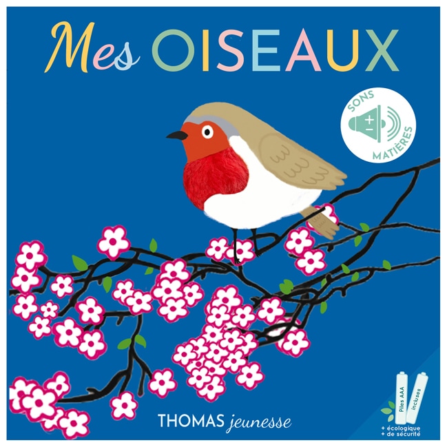 Mes oiseaux sonores à toucher