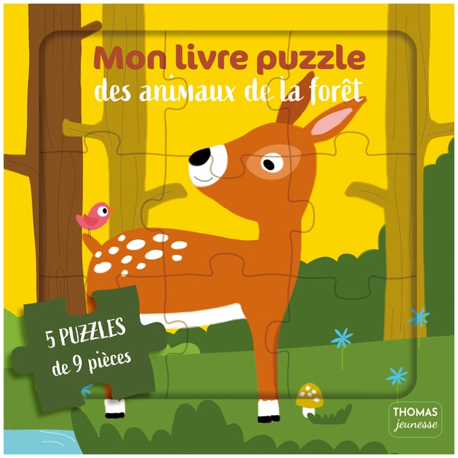 Mon livre puzzle de la forêt