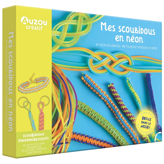 Coffret Mes scoubidous en néon