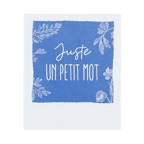 Carte de voeux Juste Un Petit mot