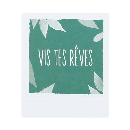 Carte de voeux Vis tes rêves