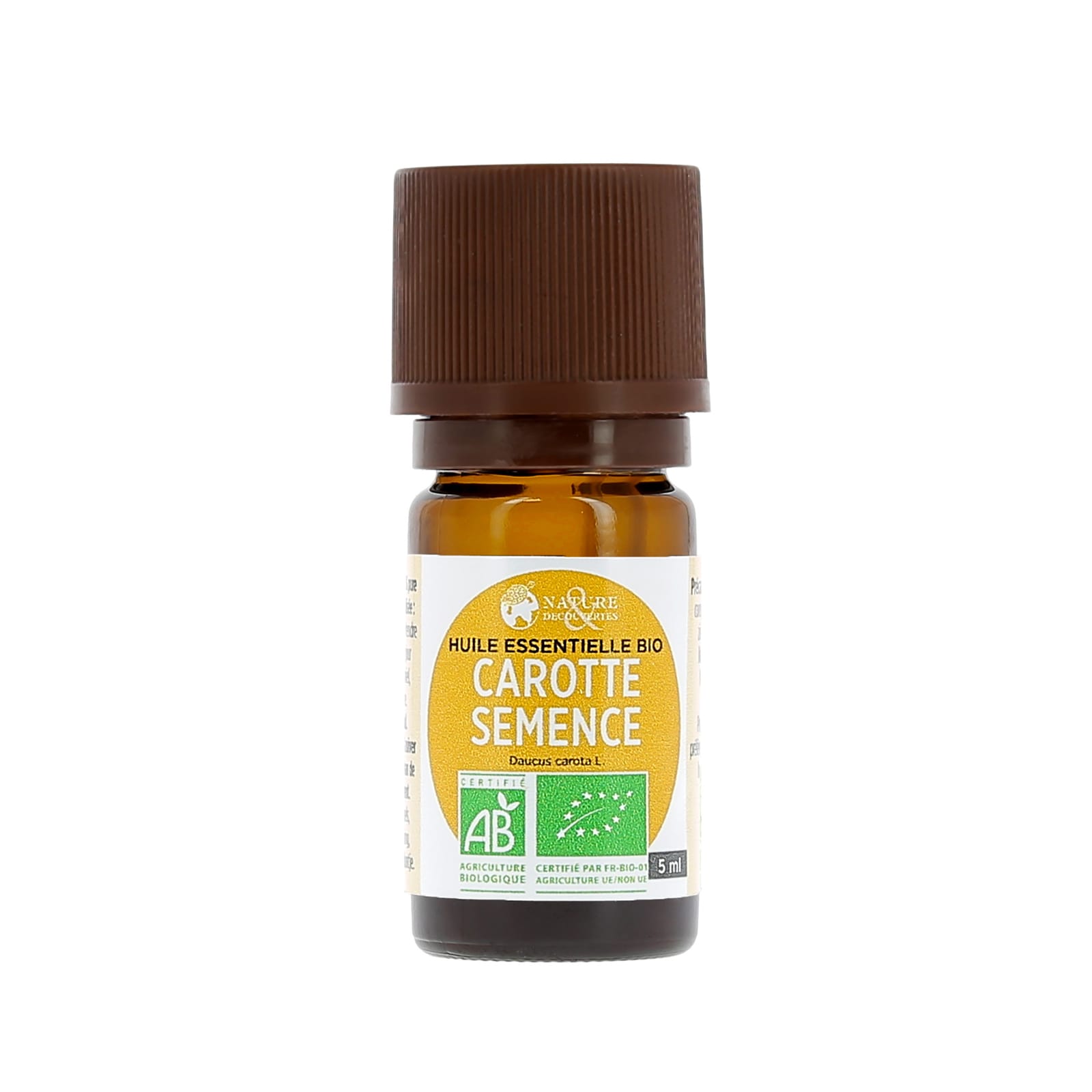 Huile essentielle bio* carotte 5ml