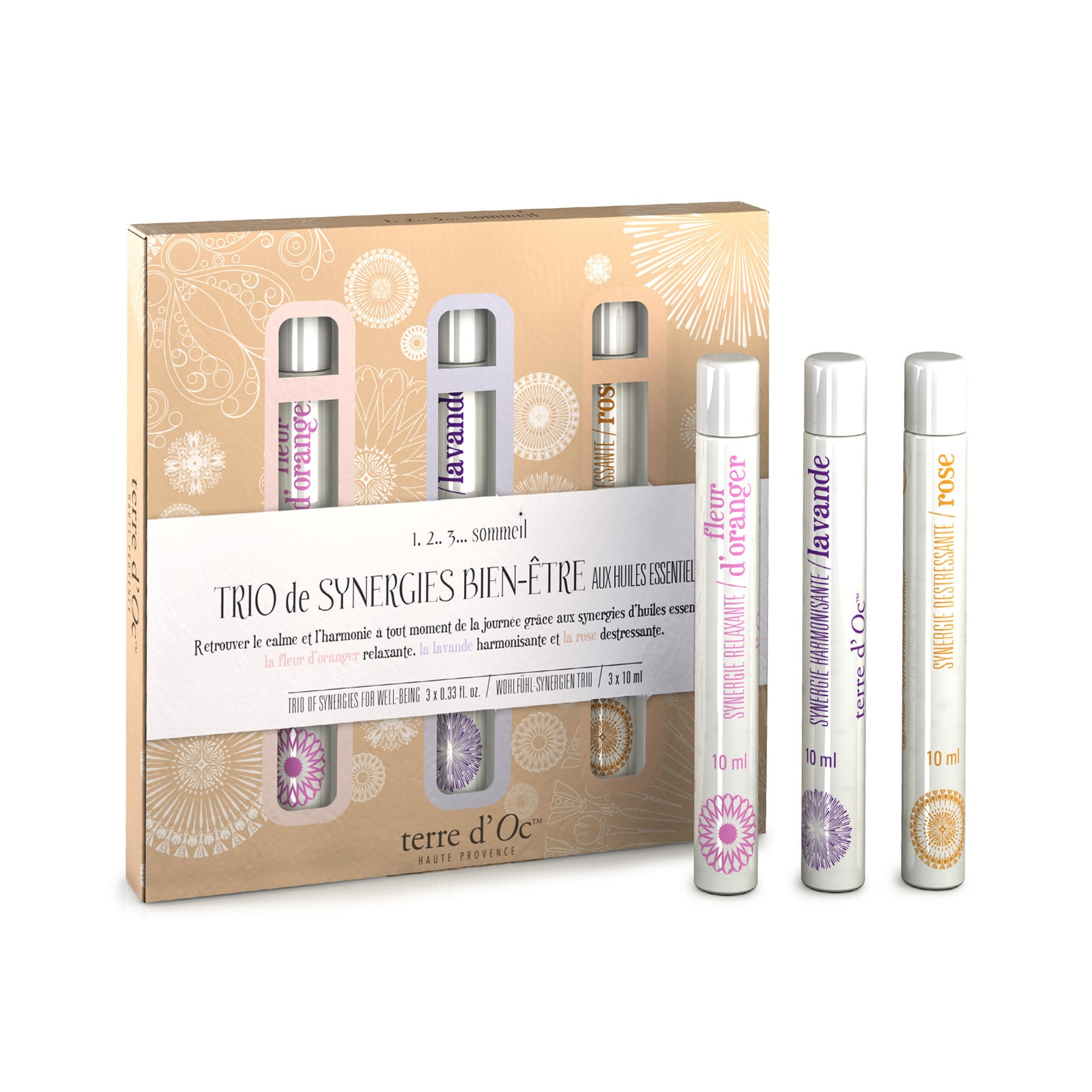 Coffret 3 roll-on 1, 2, 3... Sommeil