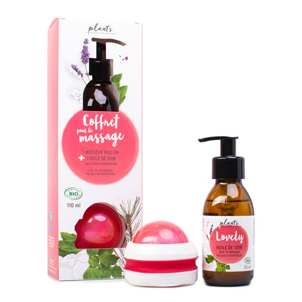 Coffret pour le massage Lovely bio