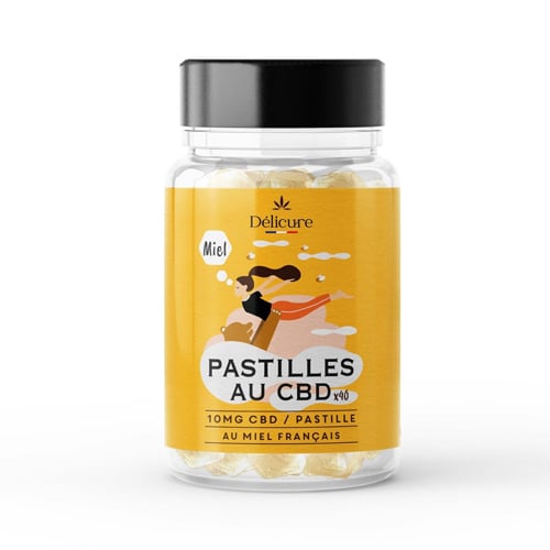 Pastilles au CBD - miel français