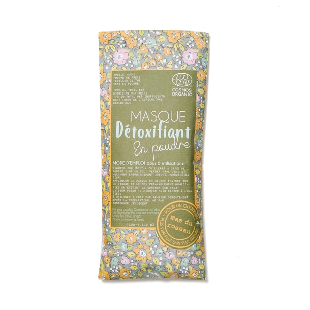 Masque détoxifiant en poudre