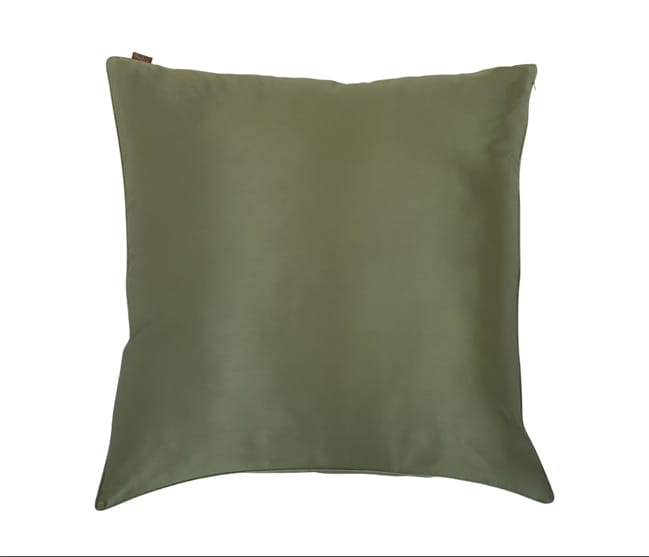 Taie d'oreiller en soie Emily's Pillow Vert