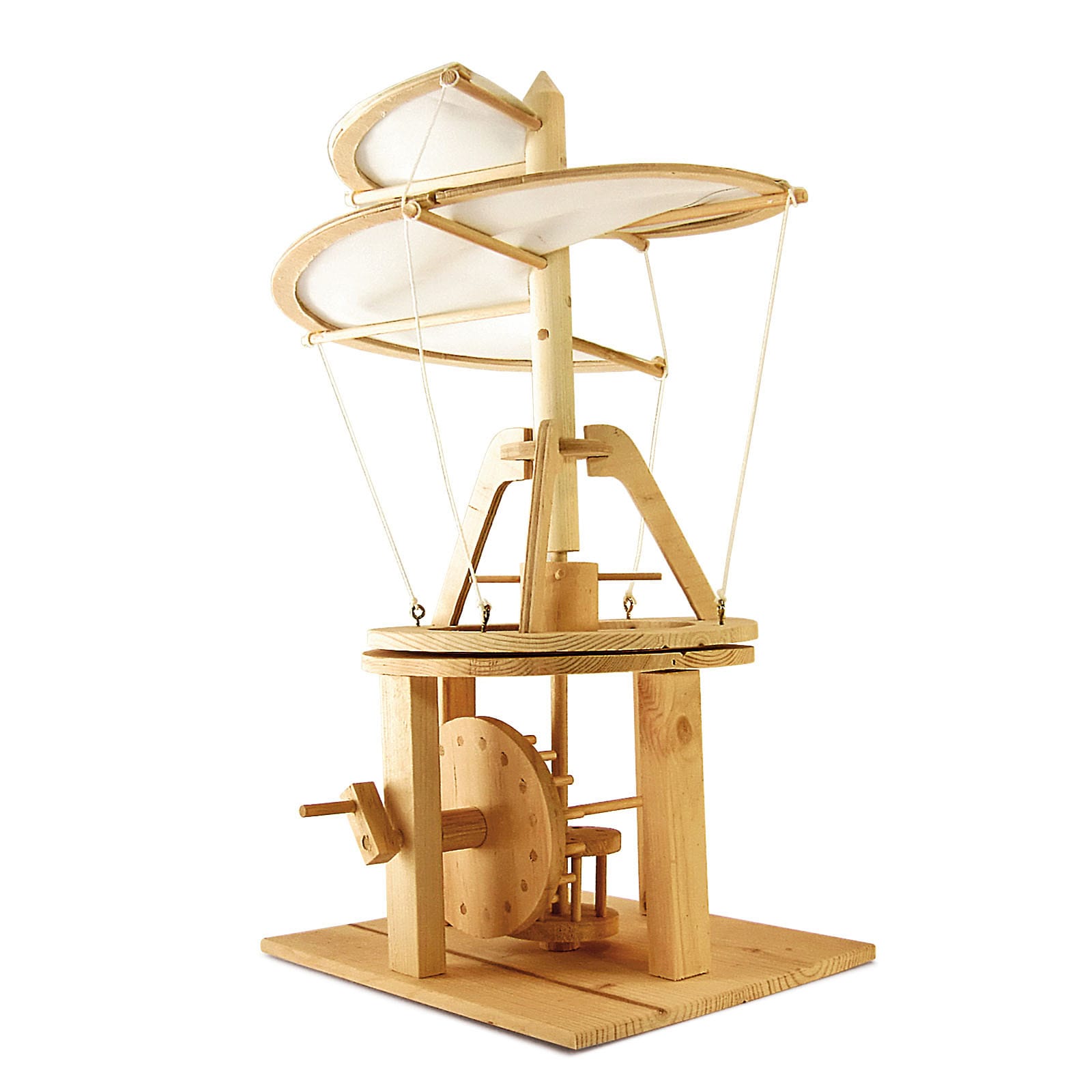 Maquette Hélicoptère de Léonard de Vinci