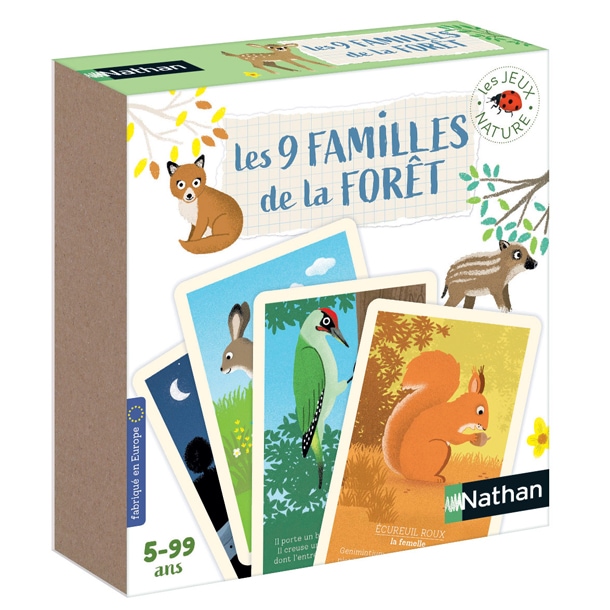 Les 9 familles de la forêt