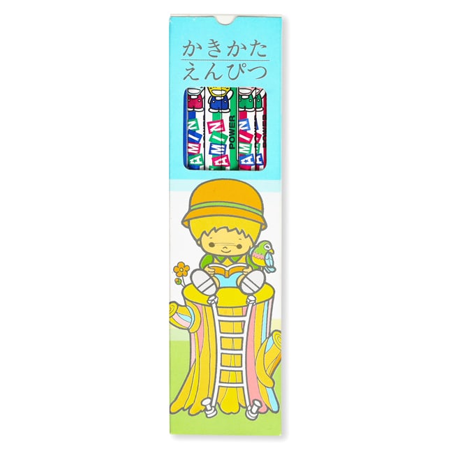 Coffret de crayons fantaisie japonais