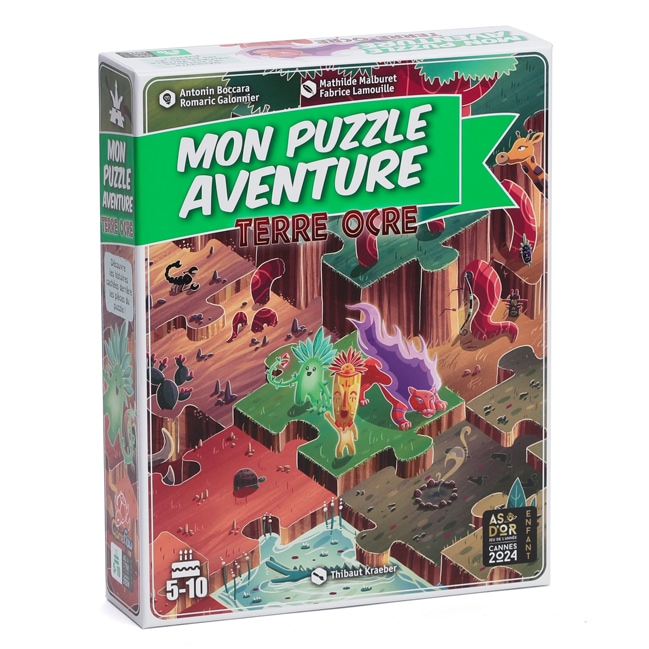 Mon puzzle aventure Terre Ocre