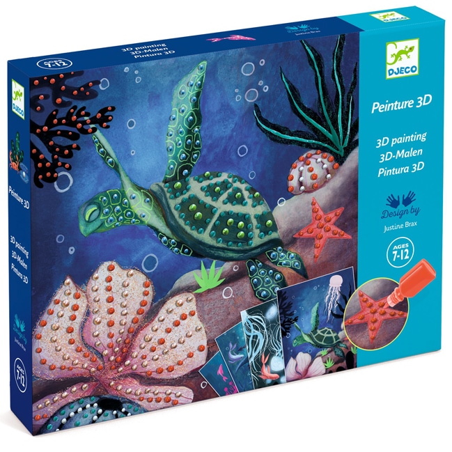 Coffret peinture 3D abysse