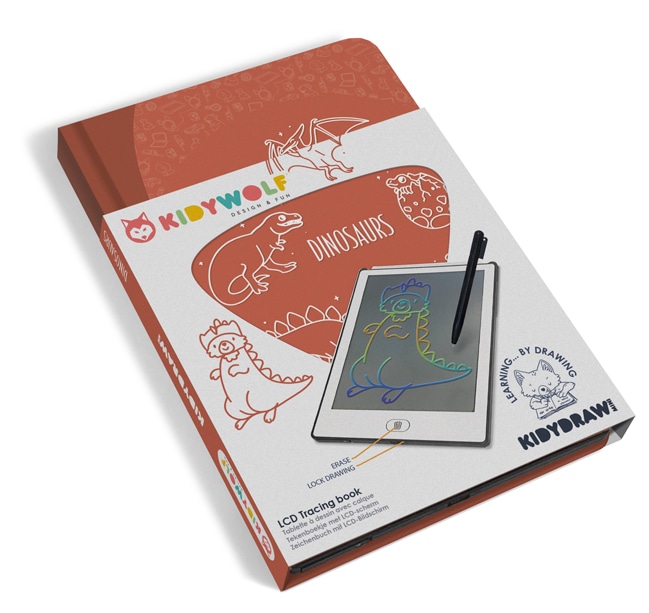 Kidydraw mini tablette à dessin animaux