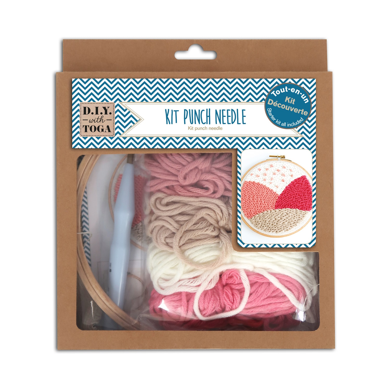 Kit de broderie Punch Needle