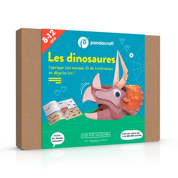 Kit Pandacraft dinosaures