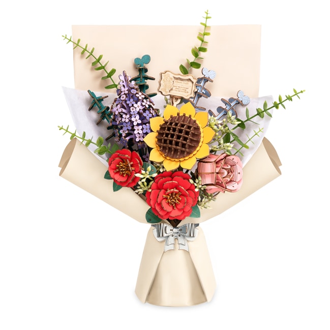 Maquette bouquet de fleurs