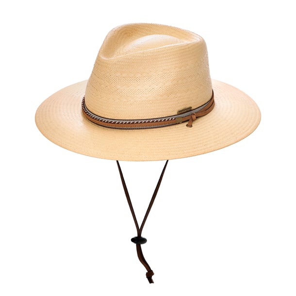 Chapeau de paille tressé Stetson 55