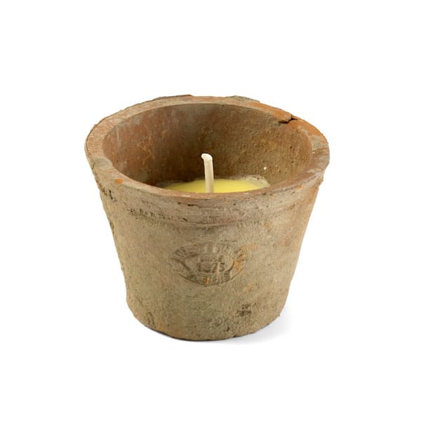 Bougie citronnelle pot terre cuite