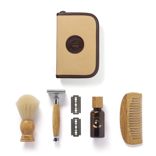 Kit de rasage natural barber