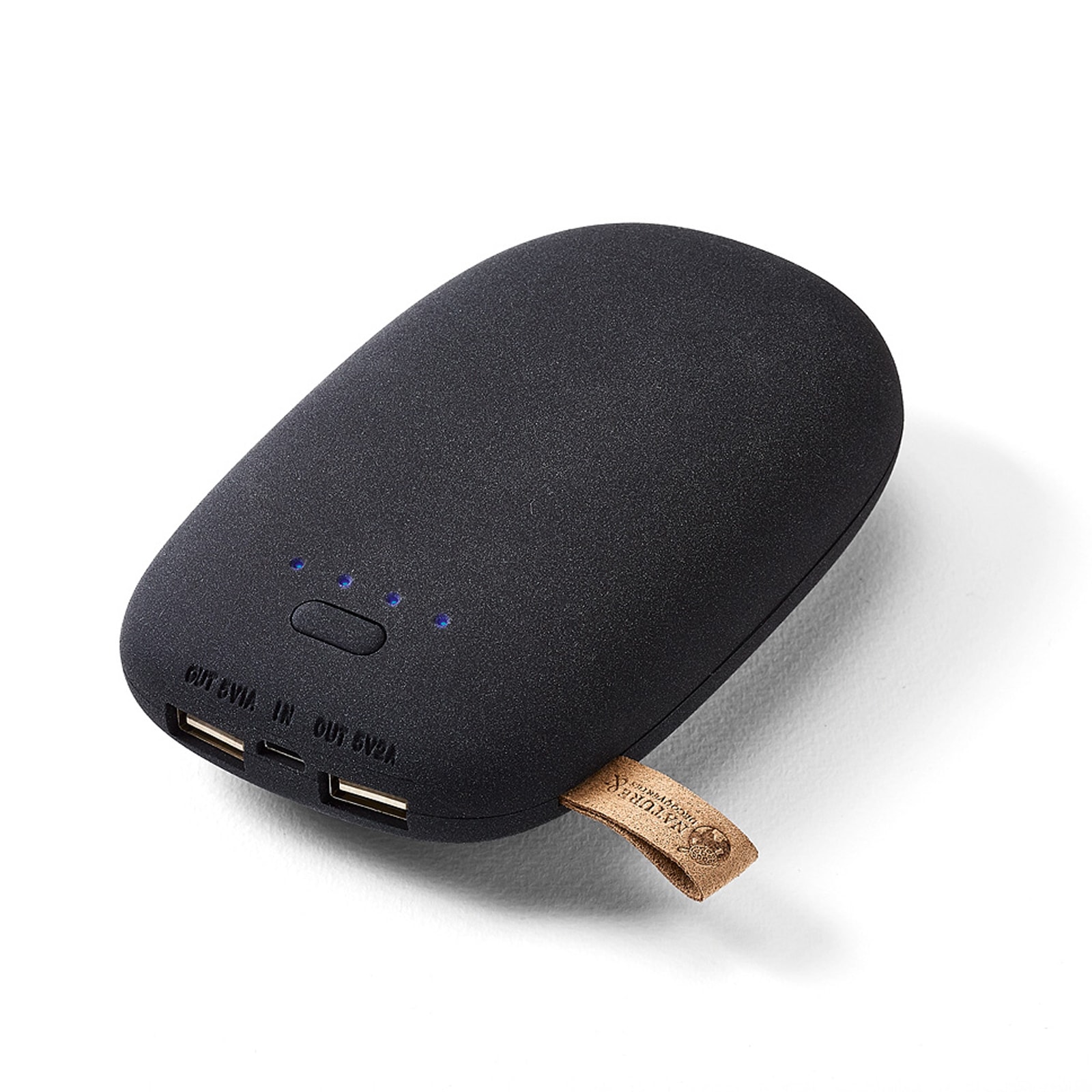 Chargeur galet 12000 mAh Noir