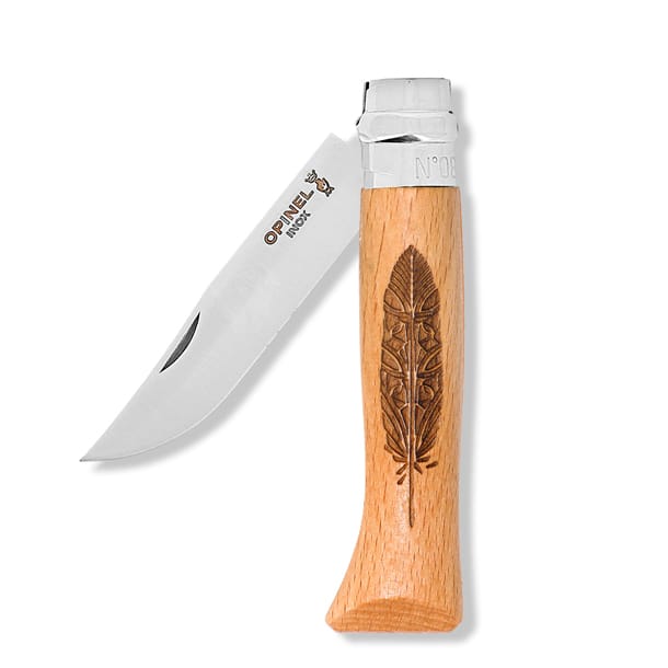 Couteau Opinel n°8 Plume