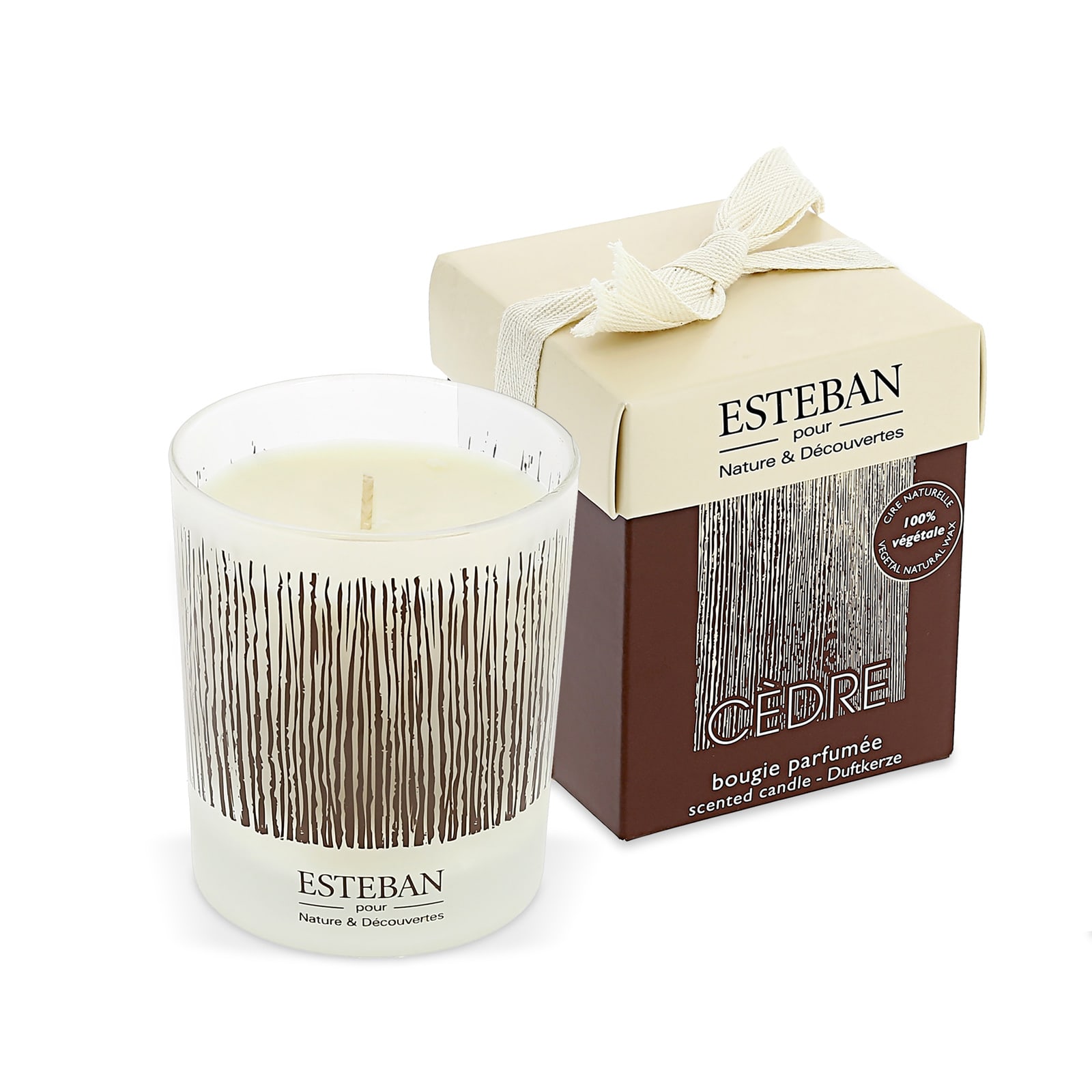 Bougie parfumée au Cèdre Esteban