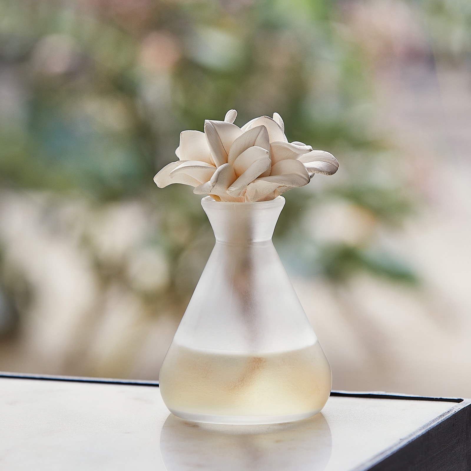 Diffuseur de parfum fleur givrée