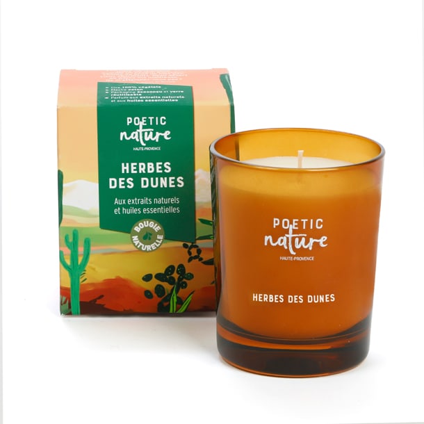 Bougie parfumée Herbes des dunes