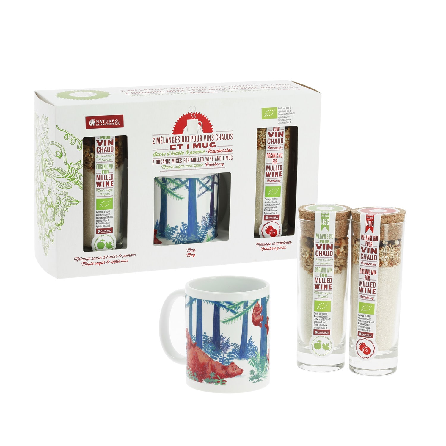 Coffret pour vin chaud bio