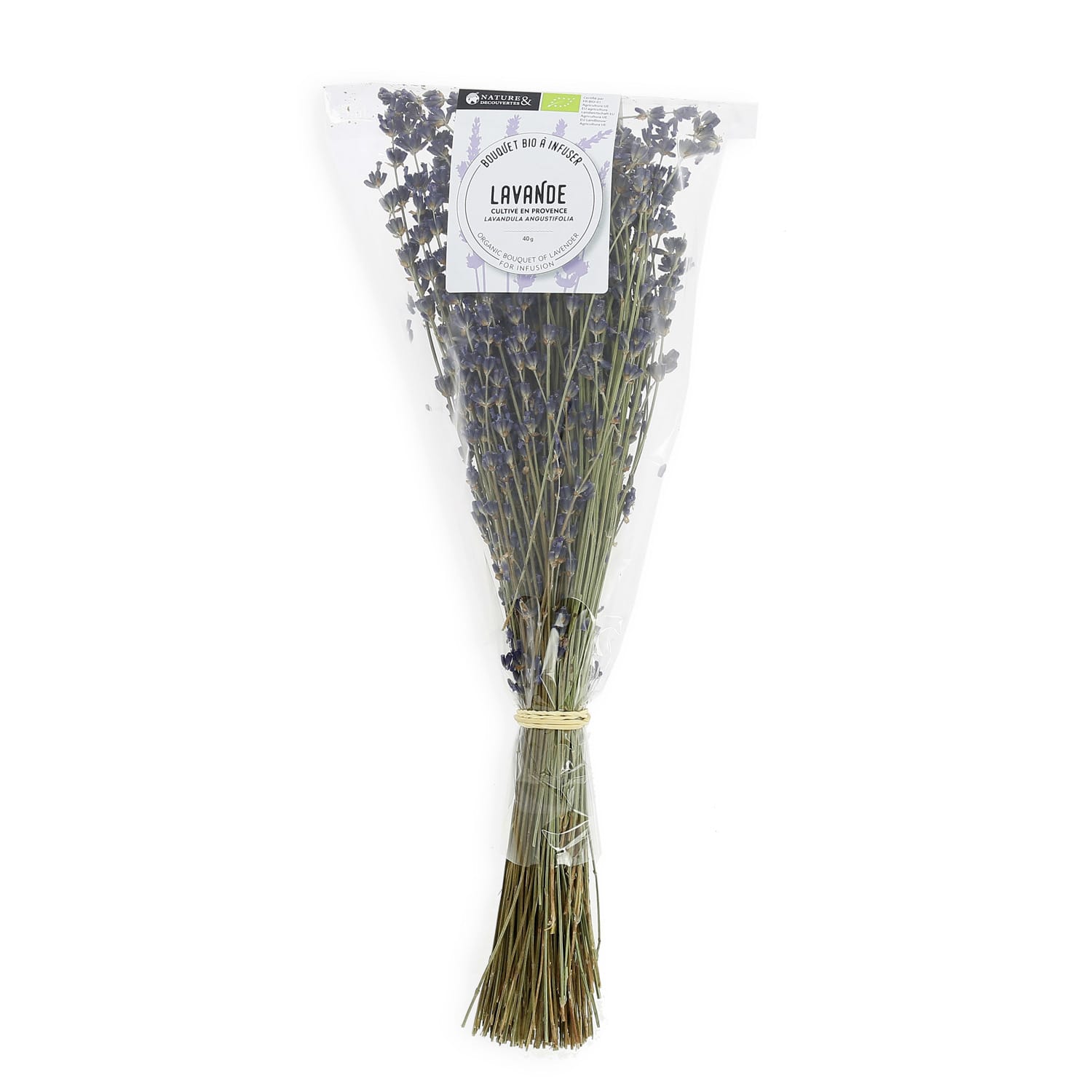 Bouquet bio de lavande à infuser