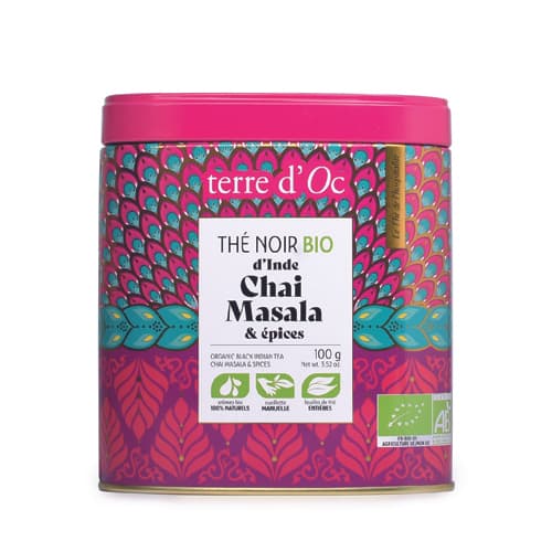 Thé noir bio Chai masala 100g