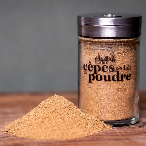 Cèpes séchés français en poudre