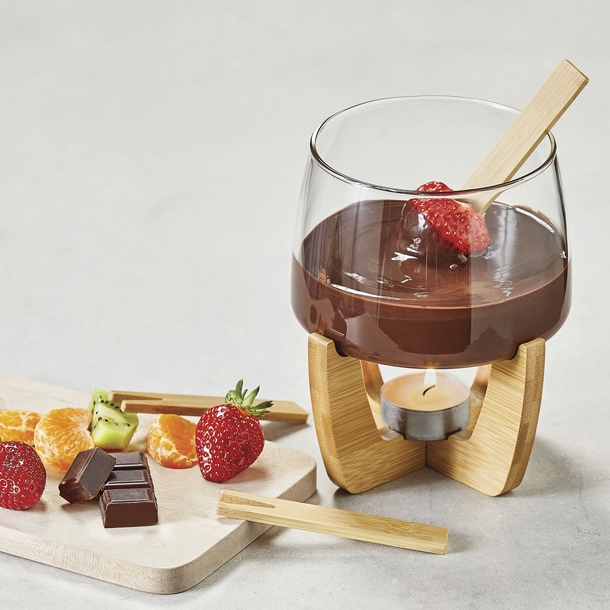 Set d'accessoires de service pour fondue au chocolat - Ustensile
