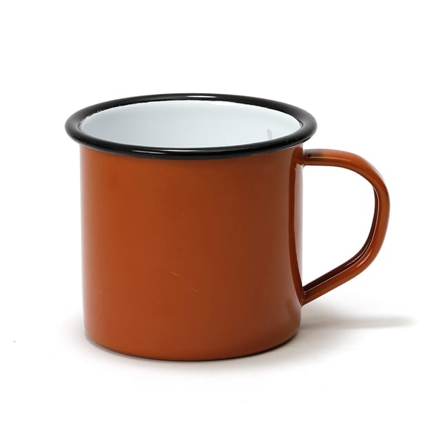 Mug émaillé Orange