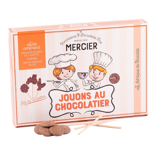 Kit DIY sucettes au chocolat Mercier