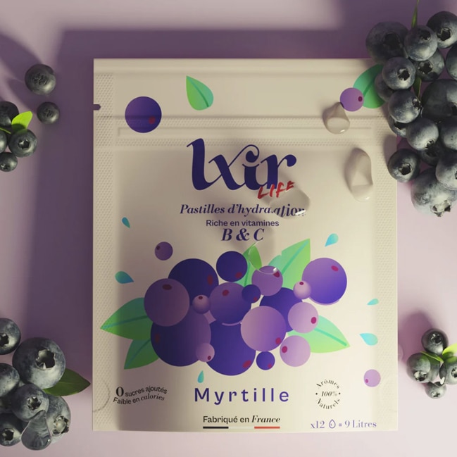 Pastilles aromatisées myrtille LXIR