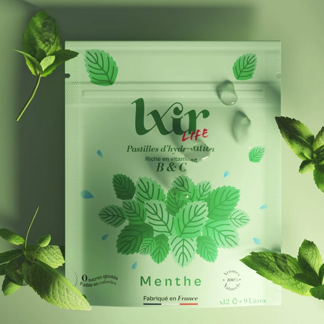 Pastilles aromatisées menthe LXIR