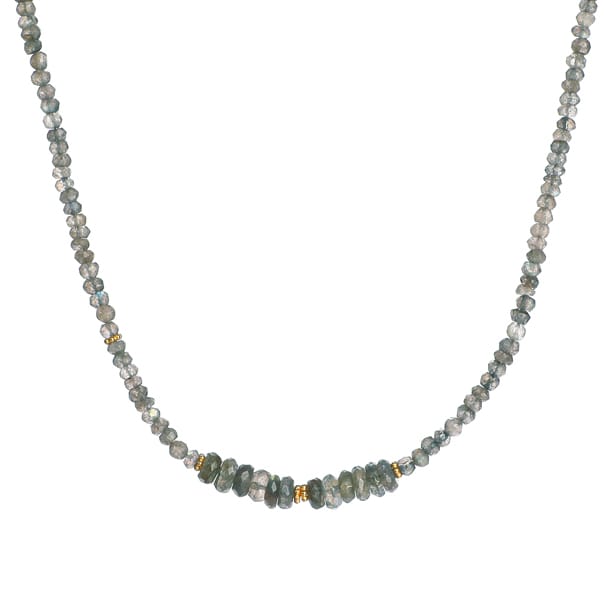 Collier Jaïpur en labradorite