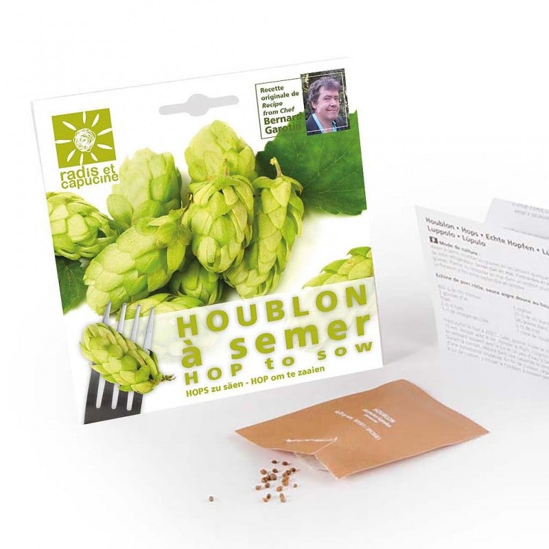 Sachet de graines de houblon comestible