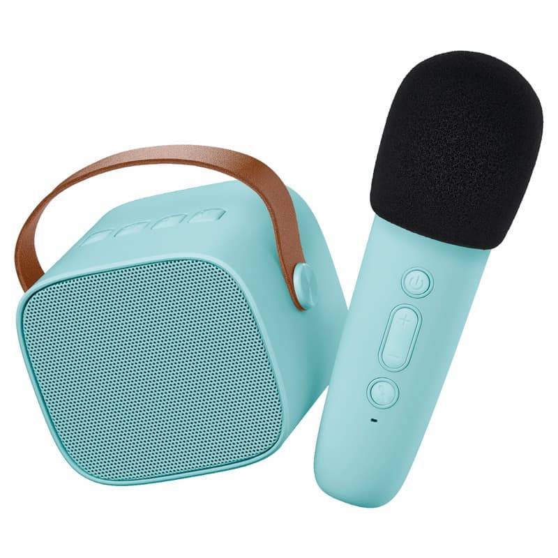 Karaoke enceinte bluetooth  bleu  lala