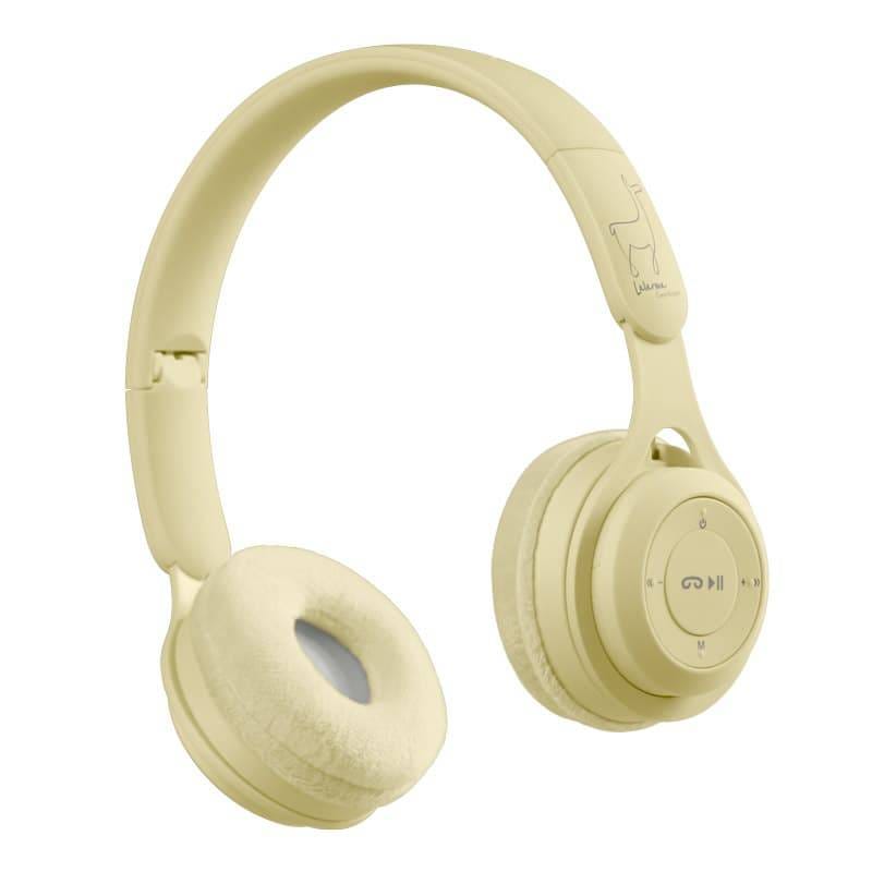 Casque audio enfant sans fil  jaune  l