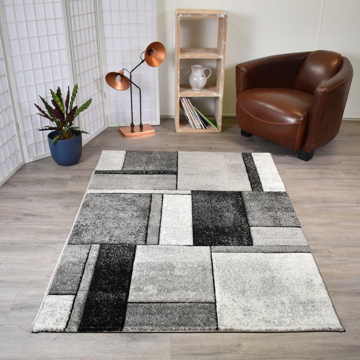 Tapis salon 60x110 gris