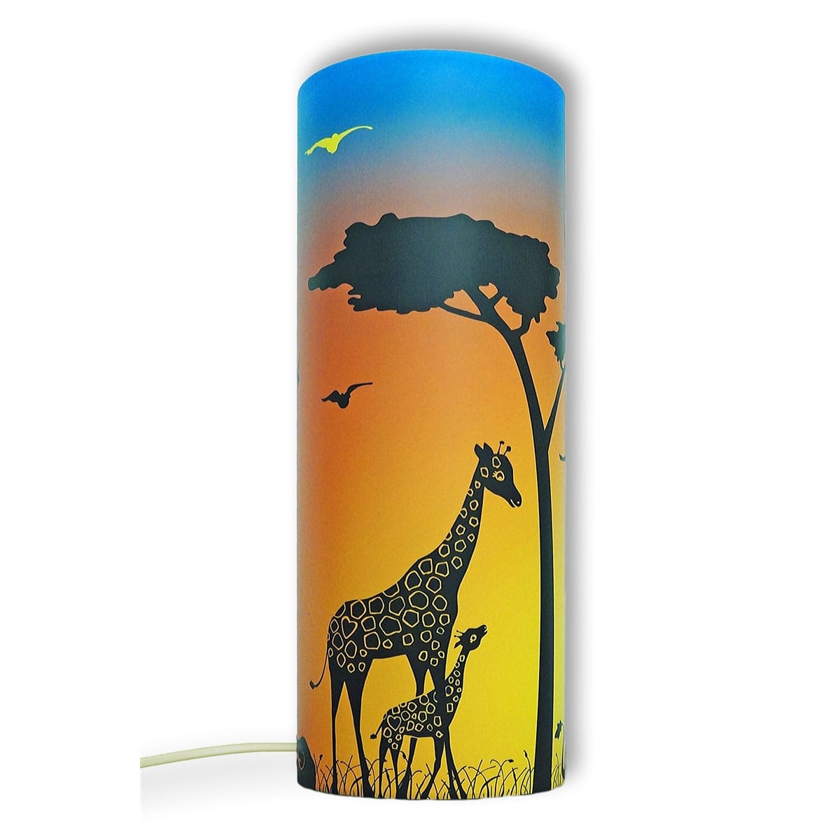 Lampe de chevet enfant savane