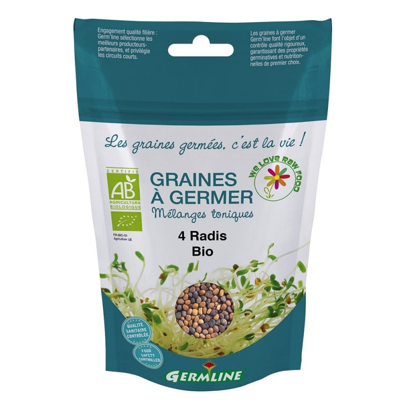 Graines à germer 4 radis germline