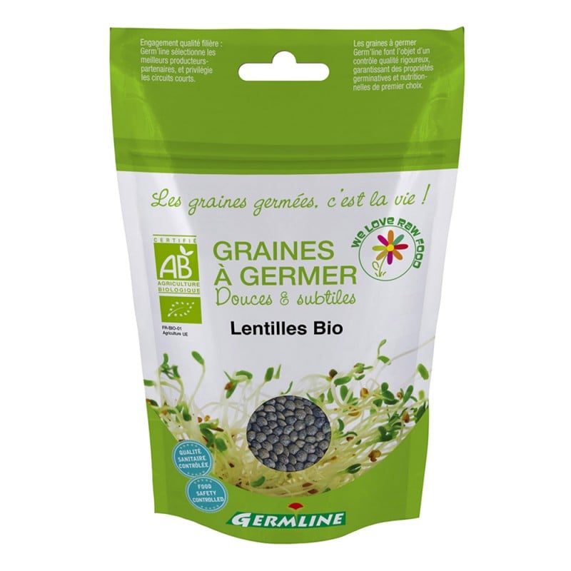 Graines à germer lentille germline