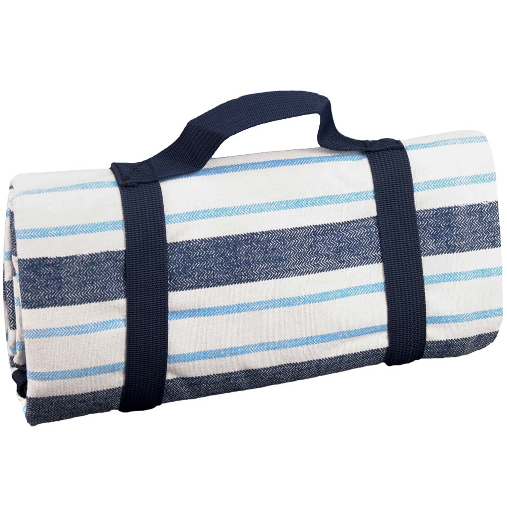 Nappe picnic xl bleu et blanc 280x140cm